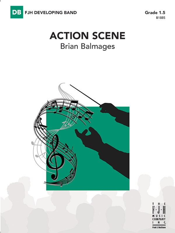 Action Scene: Percussion 1 Sheet Music Preview
