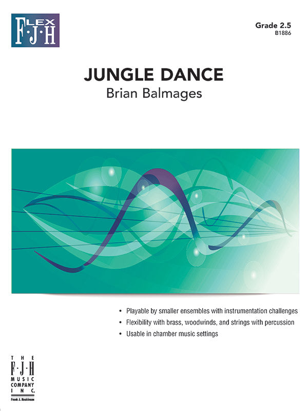 Jungle Dance: Part 5 - B-flat Bass Clarinet (Contrabass Clarinet) Sheet Music Preview