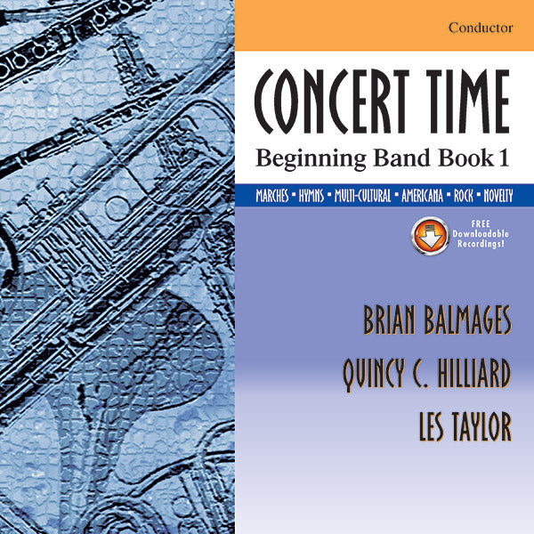 Concert Time Beginning Band Book 1 - Conductor Cover Image