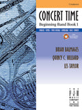 Concert Time Beginning Band Book 1 - Conductor Cover Image