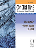 Concert Time Beginning Band Book 1 - Trumpet 1 Cover Image