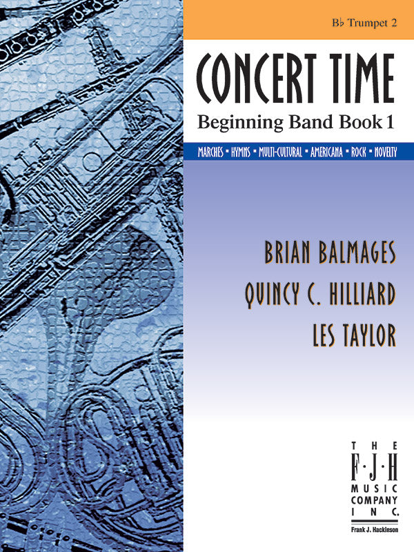 Concert Time Beginning Band Book 1 - Trumpet 2 Cover Image
