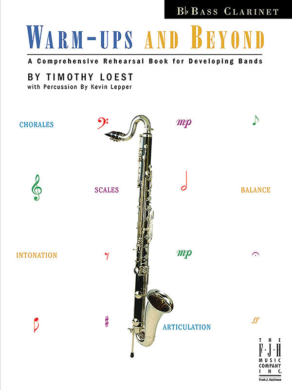 Warm-ups and Beyond - Bass Clarinet Cover Image