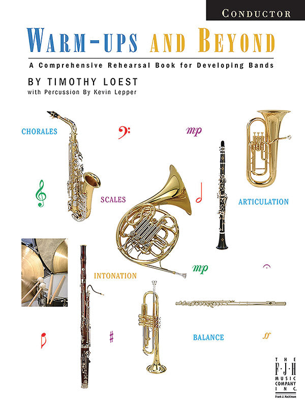 Warm-ups and Beyond - Conductor Score Cover Image