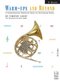 Warm-ups and Beyond - F Horn Cover Image