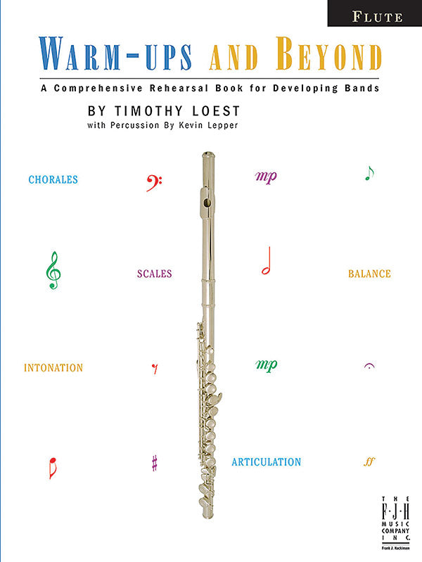 Warm-ups and Beyond - Flute Cover Image