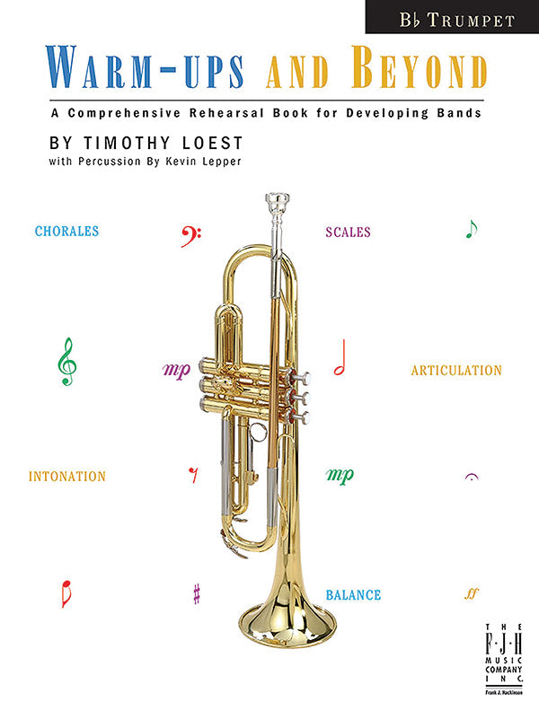 Warm-ups and Beyond - Trumpet Cover Image