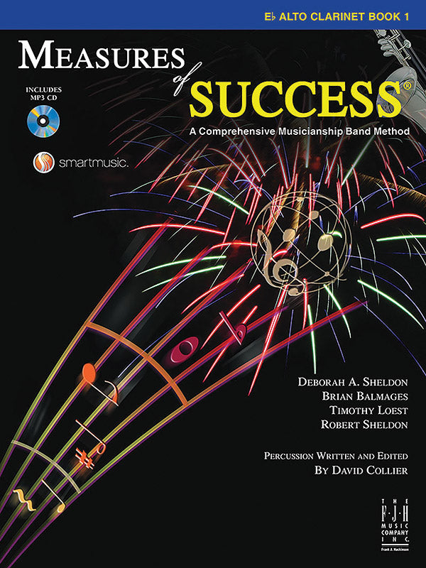 Measures of Success E-flat Alto Clarinet Book 1 Cover Image