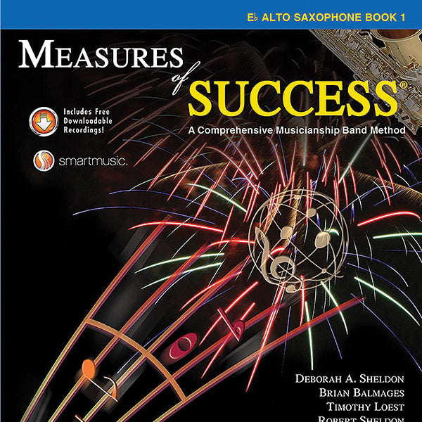 Measures of Success E-flat Alto Saxophone Book 1 Cover Image