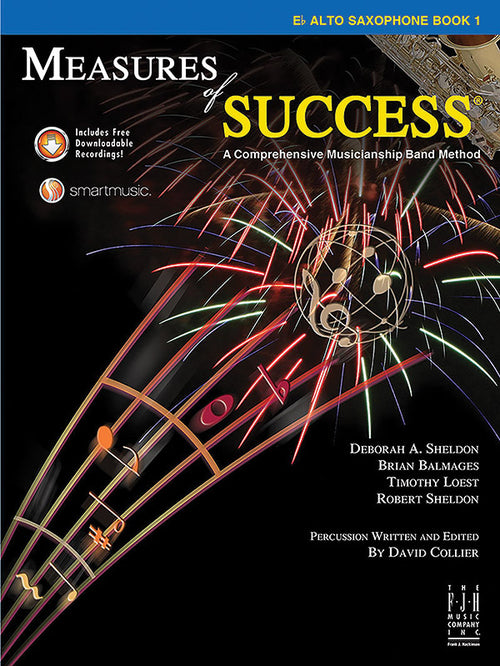 Measures of Success E-flat Alto Saxophone Book 1 Cover Image