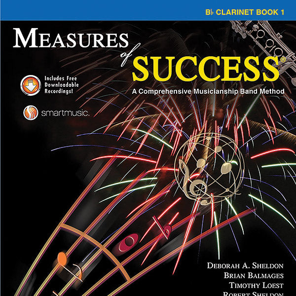 Measures of Success Clarinet Book 1 Cover Image