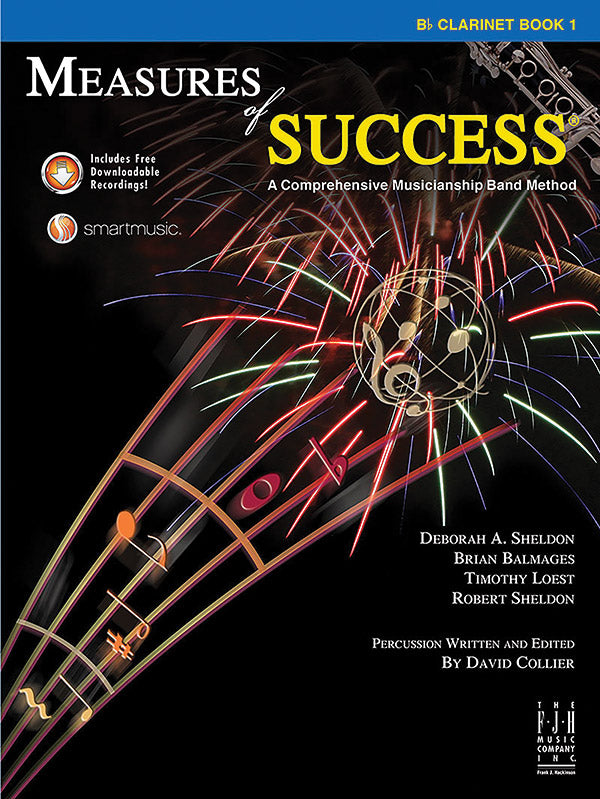 Measures of Success Clarinet Book 1 Cover Image