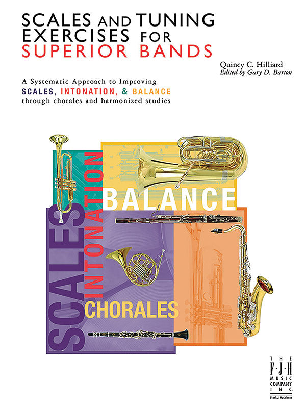 Scales and Tuning Exercises for Superior Bands Cover Image