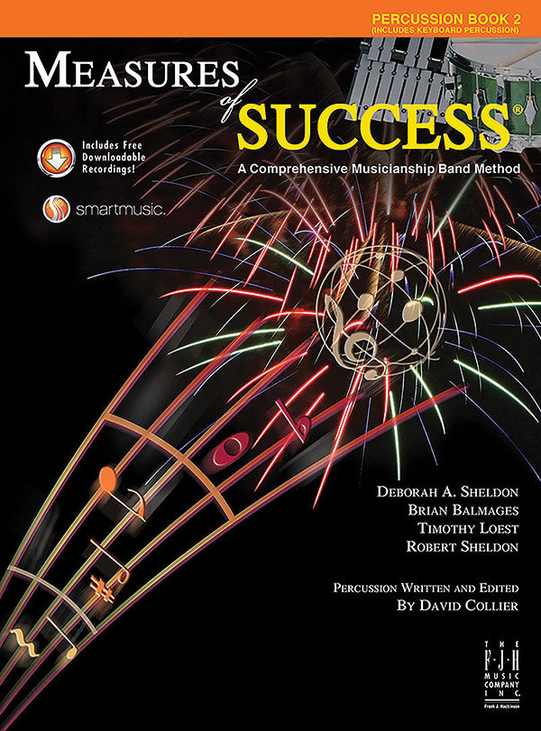Measures of Success Percussion Book 2 Cover Image