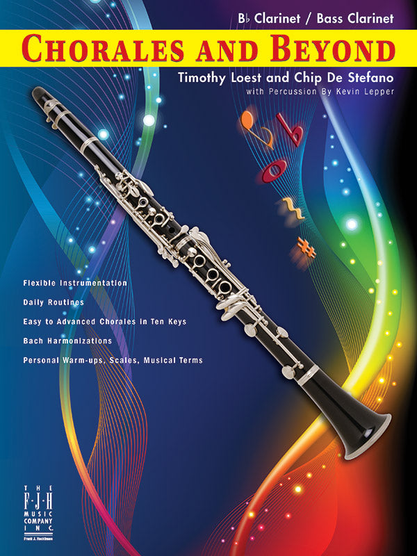 Chorales and Beyond-Bb Clarinet/Bass Clarinet Cover Image