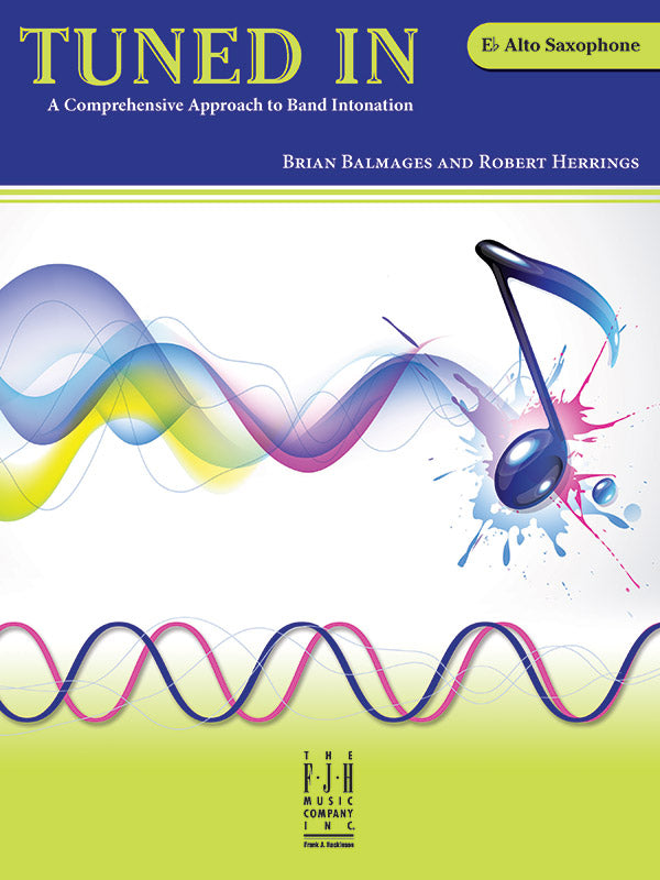 Tuned In - Alto Saxophone Cover Image