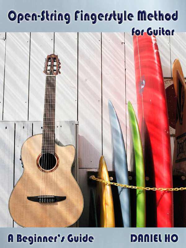 Open-String Fingerstyle Method for Guitar Cover Image