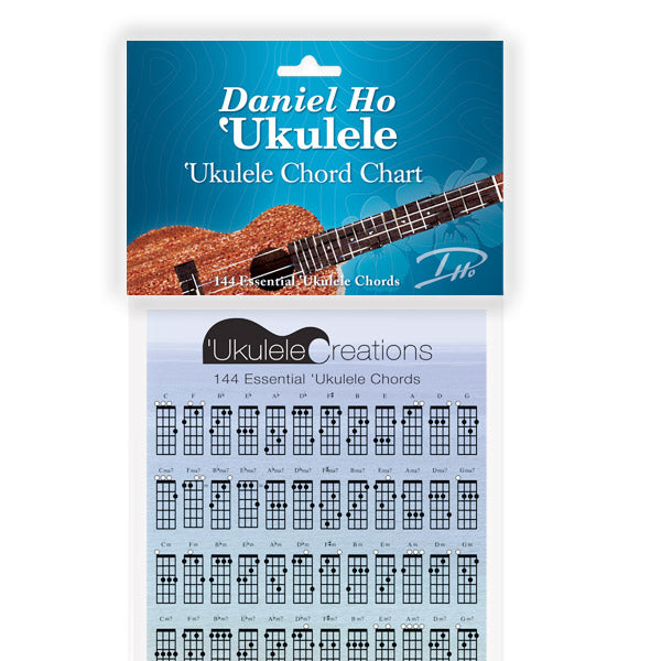Daniel Ho 'Ukulele: 'Ukulele Chord Chart Cover Image
