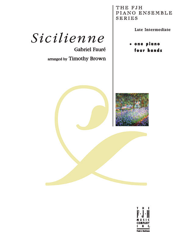 Sicilienne Sheet Music Preview