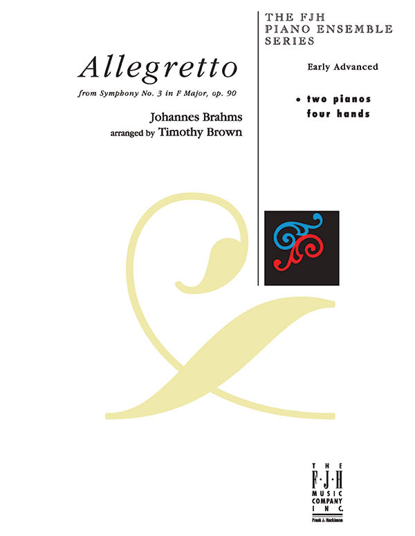 Allegretto from Symphony No. 3 in F Major Sheet Music Preview