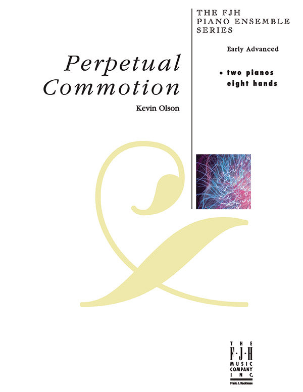 Perpetual Commotion Sheet Music Preview