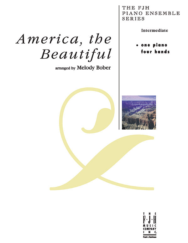 America, the Beautiful Sheet Music Preview