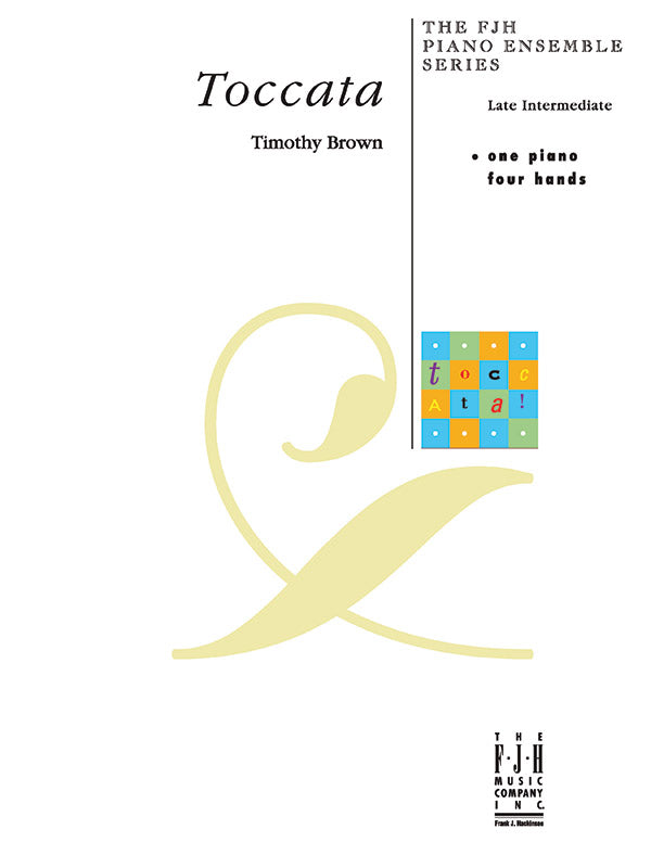 Toccata Sheet Music Preview