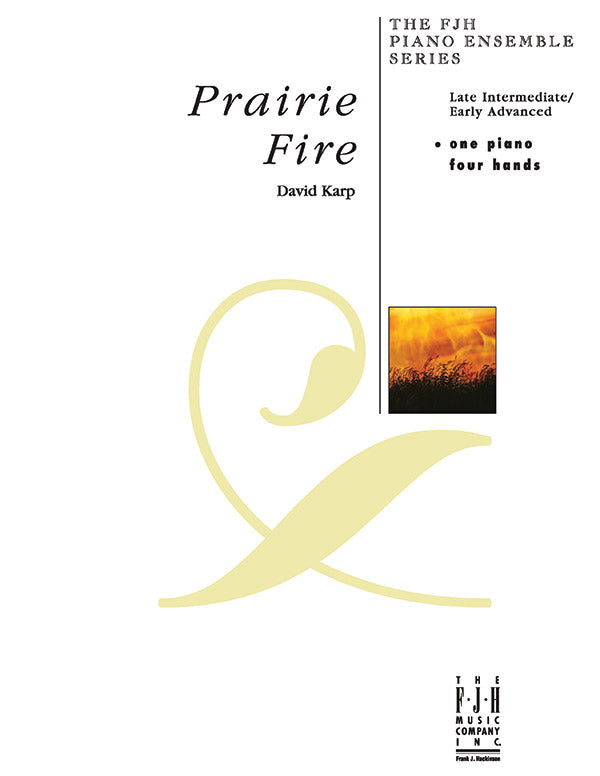 Prairie Fire Sheet Music Preview