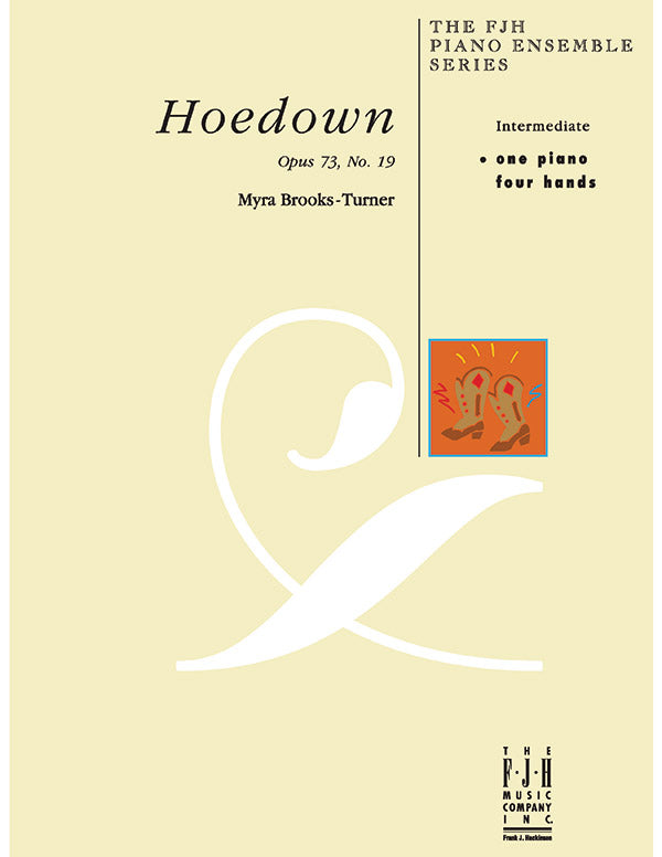 Hoedown, Opus 73, No. 19 Sheet Music Preview