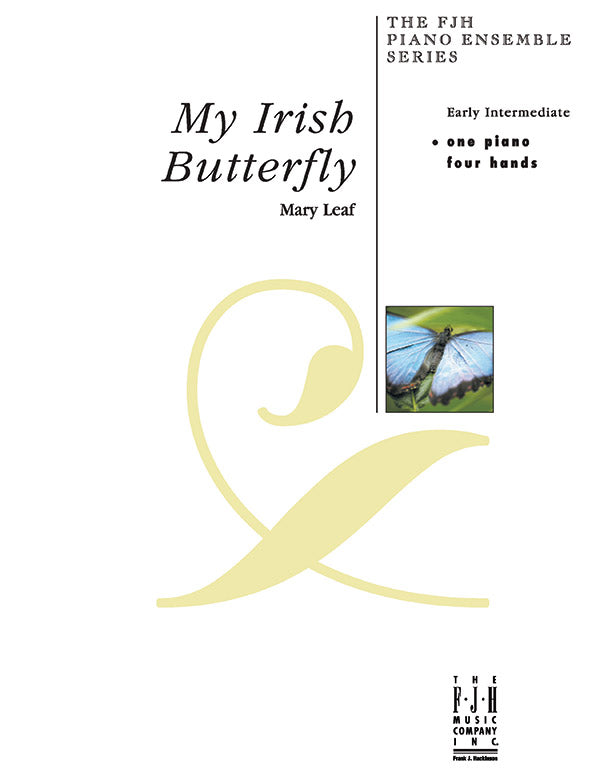 My Irish Butterfly Sheet Music Preview