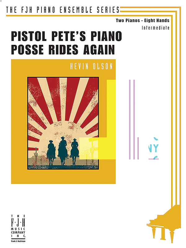 Pistol Pete's Piano Posse Rides Again Cover Image