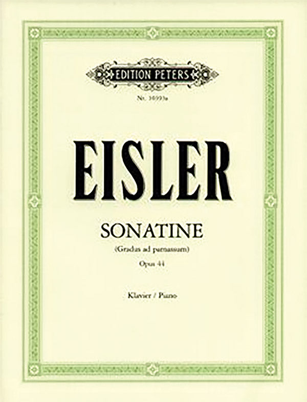 Sonatina (Gradus ad parnassum) Op. 44 Cover Image