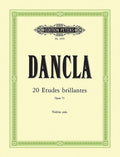 20 Études brillantes Op. 73 for Violin Cover Image