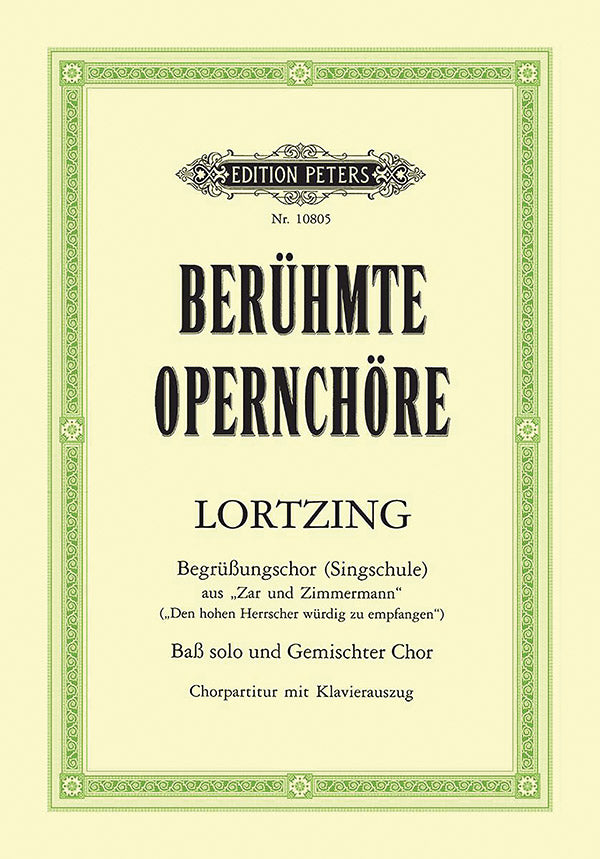 BegriiBungschor (Singschule) aus Zar und Zimmermann Cover Image