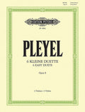 6 Little Duets Op. 8 for 2 Violins Cover Image