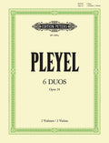 6 Duets Op. 24 for 2 Violins Cover Image
