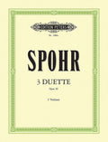3 Duets Op. 39 for 2 Violins Cover Image
