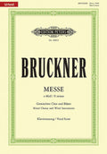 Mass in E minor WAB 27 (2nd Version, 1882) (Vocal Score) Cover Image