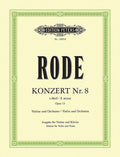 Violin Concerto No. 8 in E minor Op. 13 (Edition for Violin and Piano) Cover Image