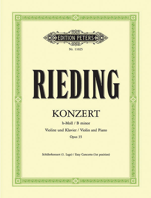 Concerto for Violin and Piano in B minor Op. 35 Cover Image