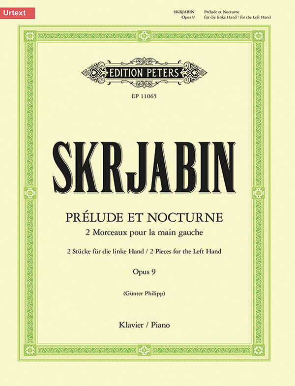 Prélude in C# minor & Nocturne in Db, Op.9 Cover Image