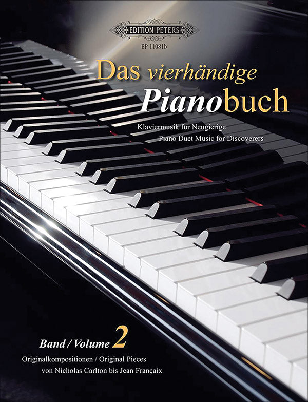 Das vierhändige Pianobuch (Piano Duet Music for Discoverers), Vol. 2 Cover Image