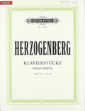 Piano Pieces Opp.25, 37, 49 & 68 Cover Image
