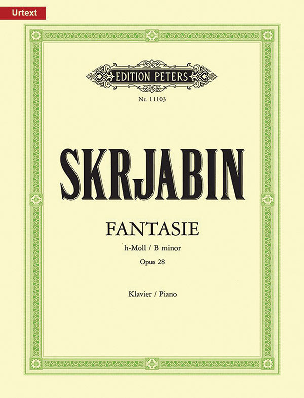 Fantasie in B minor Op.28 Cover Image