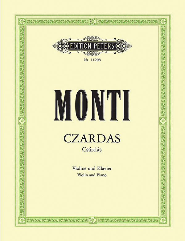 Czardas (Csárdás) for Violin and Piano Cover Image