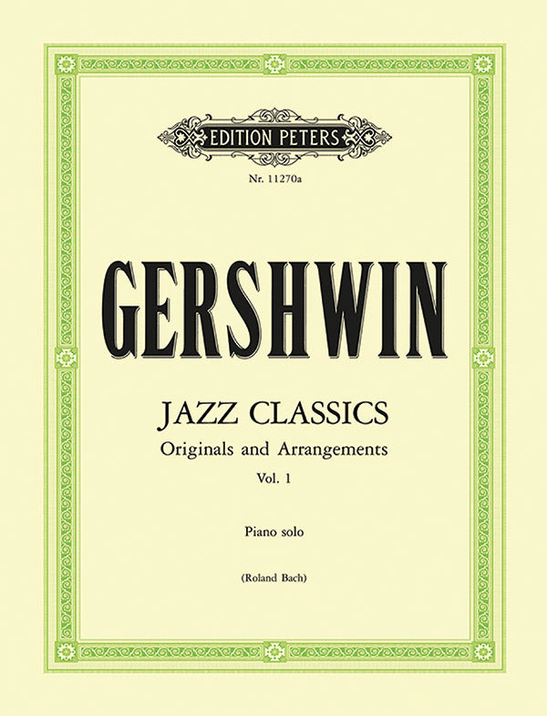 Gershwin Jazz Classics for Piano Solo Vol. 1 Cover Image