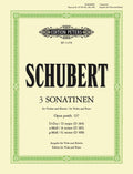 Sonatinas (3) Op. posth.137 Cover Image