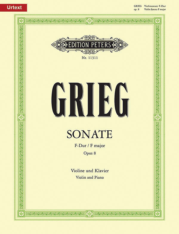 Violin Sonata No. 1 in F Op. 8 Cover Image