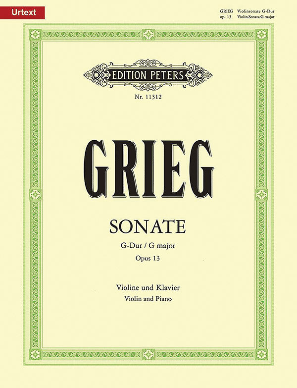 Violin Sonata No. 2 in G Op. 13 Cover Image