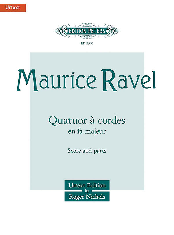 Quatuor à cordes en fa majeur (String Quartet in F) Cover Image